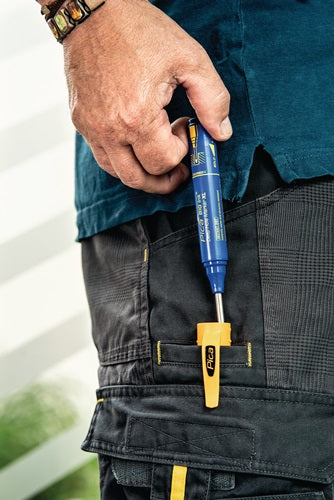 Permanentmarker BIG INK SMART-USE-MARKER XL weiß Strichbreite 2 - 4 mm Rundspitze PICA – Ansicht 3