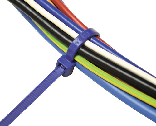 Kabelbinder Länge 280 mm Breite 45 mm Polyamid 66 blau 100St/Btl SAPISELCO – Ansicht 3