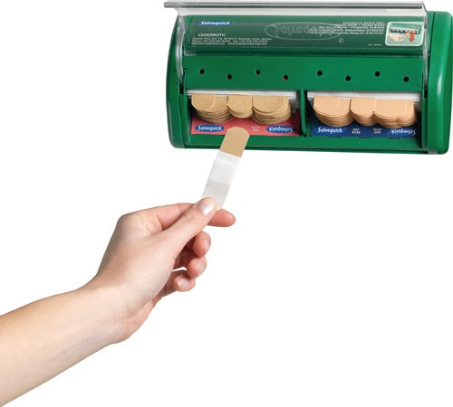 Pflasterspender Salvequick B220xH115xT52ca mm CEDERROTH – Ansicht 3
