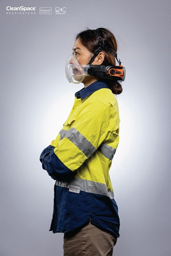 Halbmaske CleanSpace™ CST1034 / CST1035 / CST1036 CST1035 mit Ausatemventil mittel CLEANSPACE – Ansicht 5