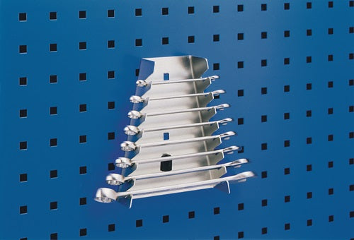 Schraubenschlüsselhalter H180xB70/145xT40mm 8 Aufnahmen senkrecht für Lochplatten BOTT