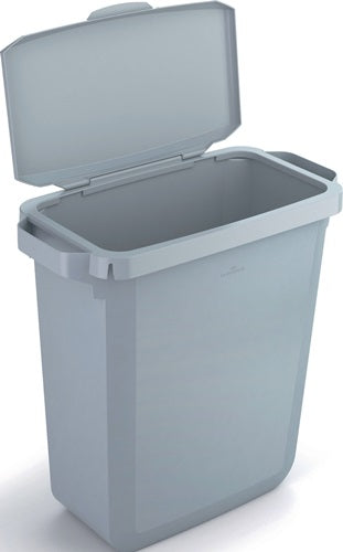 Klappdeckel PP grau B510xT285mm passend für Abfallbehälter 60 l lebensmittelecht DURABLE – Ansicht 3