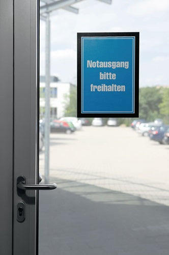 Magnetrahmen DIN A4 schwarz selbstklebende Rückenfolie 2 St/VE DURABLE – Ansicht 4