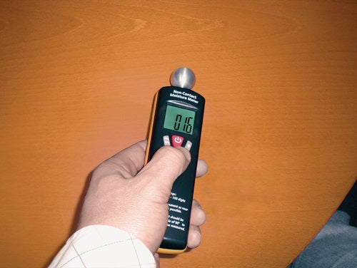 Materialfeuchtemessgerät Messbereich 0 bis 100 digits H280xB45xT33mm für Holz und Baustoffe TFA