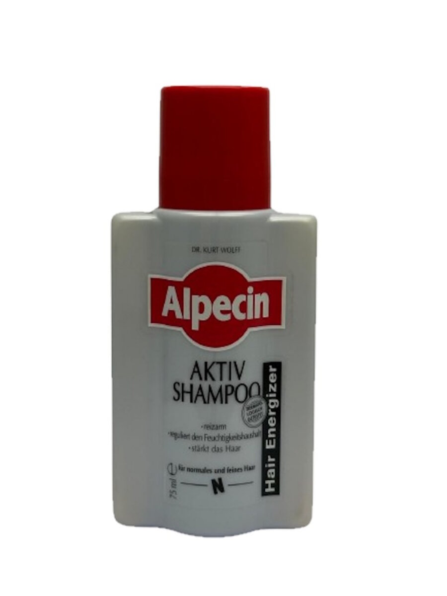 Alpecin Aktiv Shampoo reizarm – Hair Energizer, reguliert Feuchtigkeitshaushalt, stärkt feines & normales Haar,