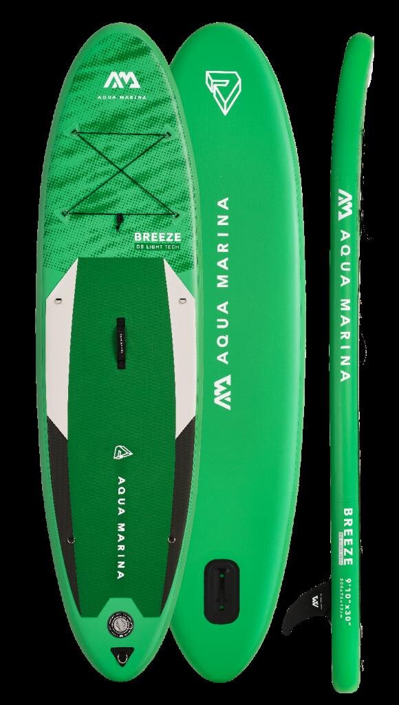 Aqua Marina All-Around SUP Board BREEZE 300x76cm mit Reißverschlussrucksack Double Action-Pumpe LIQUID AIR – Ansicht 5