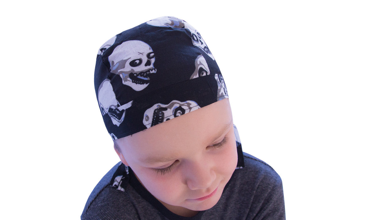 Bandana White Skull – Ansicht 2