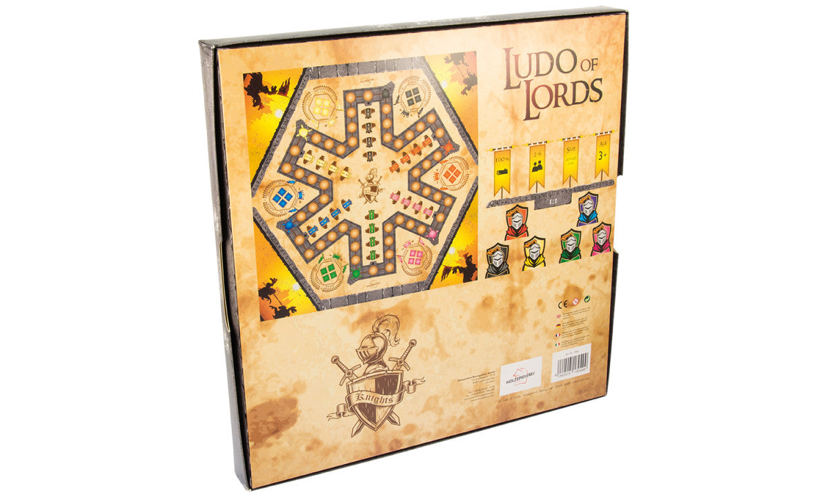 Brettspiel Ritter-Ludo (Ludo of Lords) – Ansicht 2