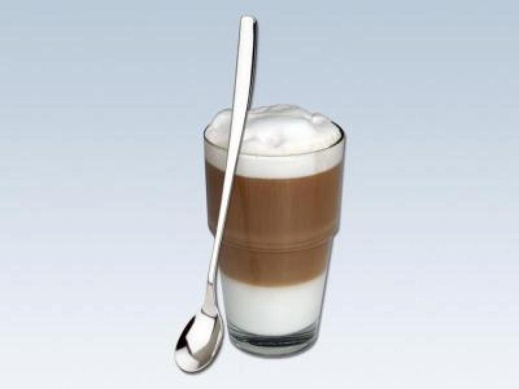 chg 6 x Longdrink-/Joghurtlöffel lange Latte Macciatto Löffel Joghurt langstielig – Ansicht 2
