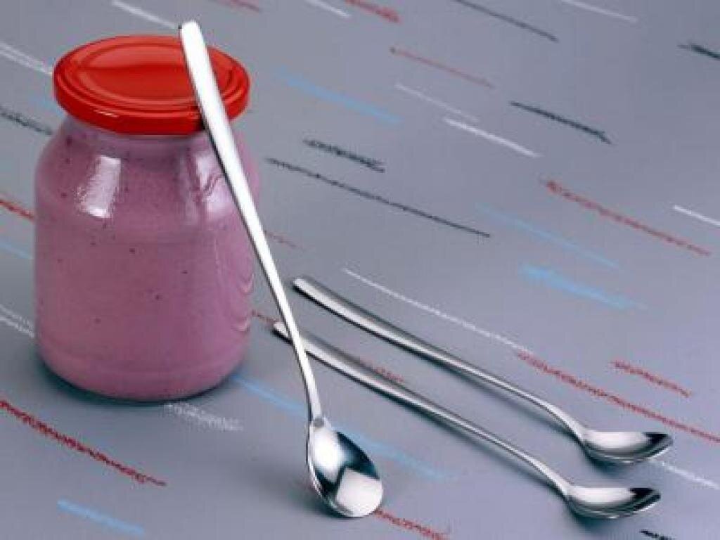 chg 6 x Longdrink-/Joghurtlöffel lange Latte Macciatto Löffel Joghurt langstielig – Ansicht 3