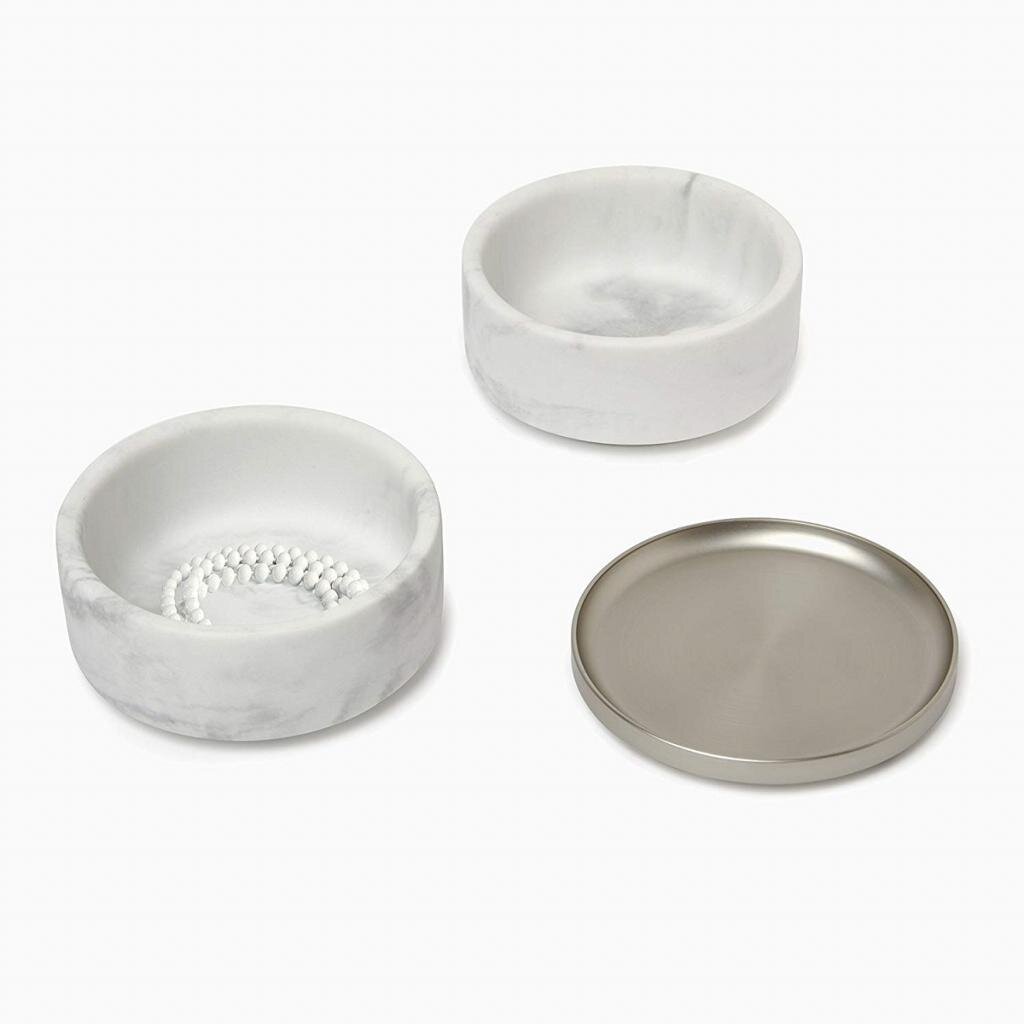 Dummy - Umbra Tesora Schmuckbox 299470-491 weiß Kosmetikorganizer Ringetui Kettenetui – Ansicht 4