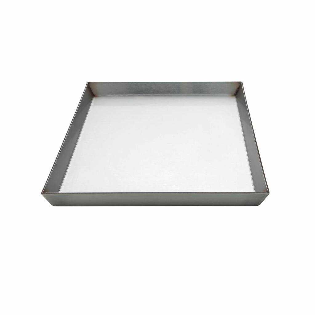 Edelstahl Kochplatte/-wanne 30x46x2 cm, 3mm dick, 3,5 kg: Perfekt für Grill und Pfanne