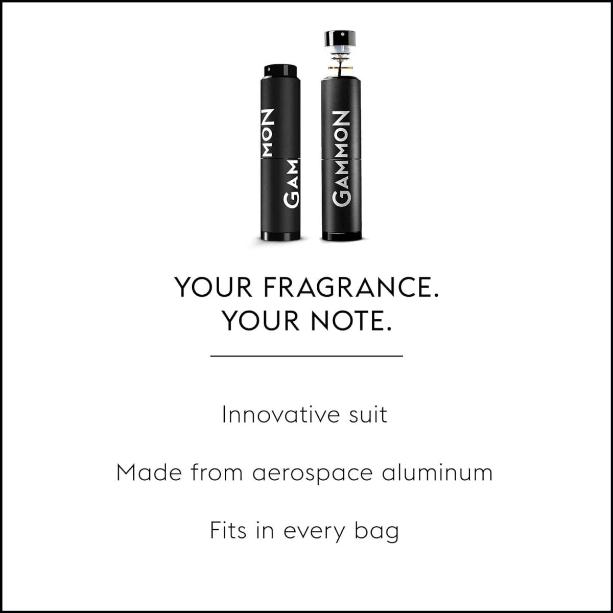 GAMMON 9014 Black Notes Parfum Starter A (1x20 ml), das holzig-süße BLACK PIANO Herrenduft mit langanhaltendem – Ansicht 6