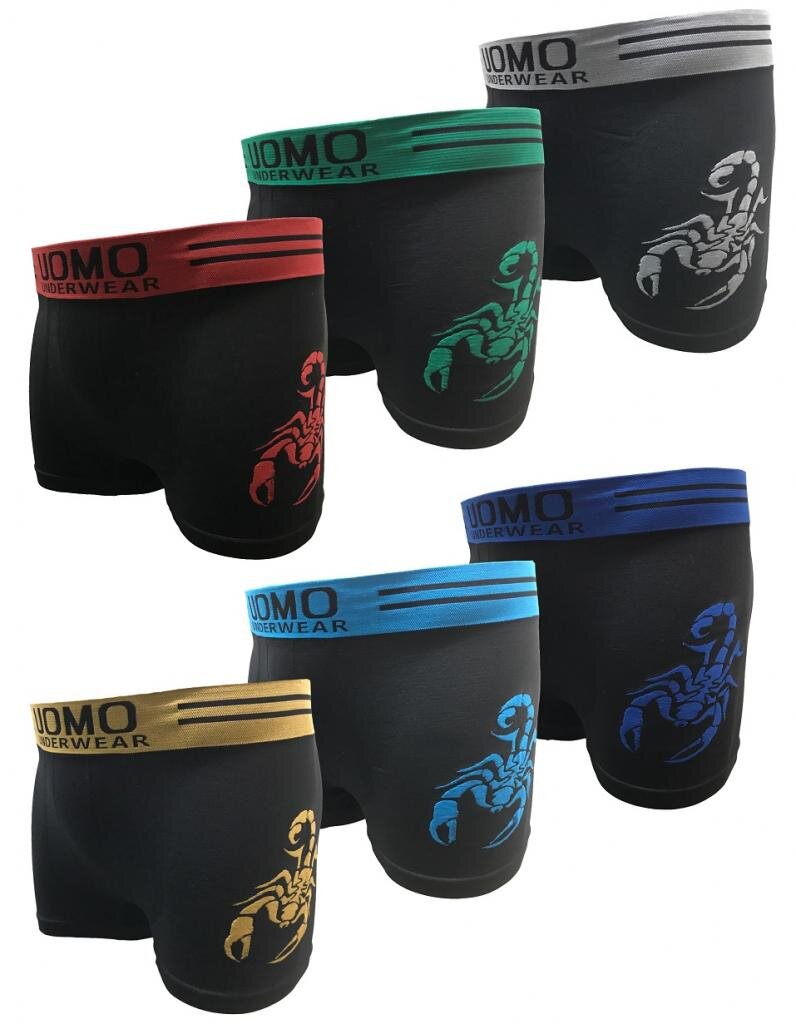 Garcia Pescara Uomo5 Herren Boxershorts Größe M/L 6er Pack Skorpion aus Polyamid