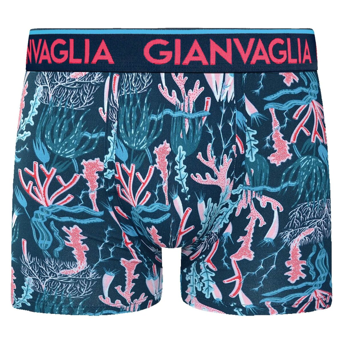 GIANVAGLIA Herren Boxershorts Maritime Motive 5er-Pack, Baumwolle, Stretch, Komfort, XXL – Ansicht 4
