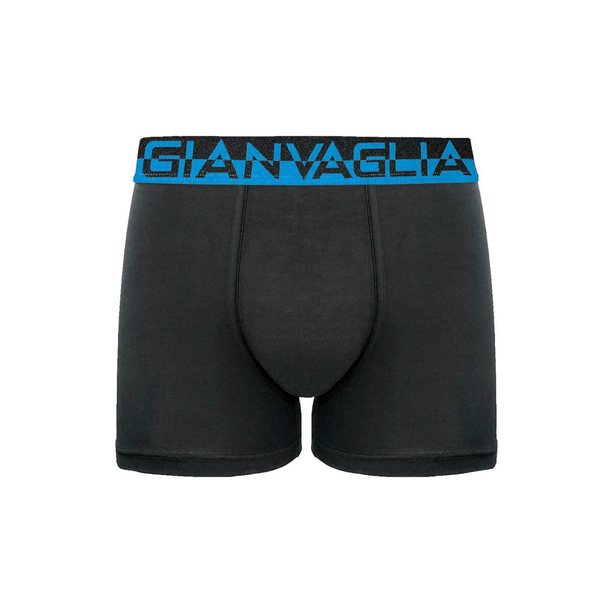 GIANVAGLIA Herren Boxershorts Schwarz 5er-Pack, Baumwolle, Stretch, Komfort, XXL – Ansicht 5