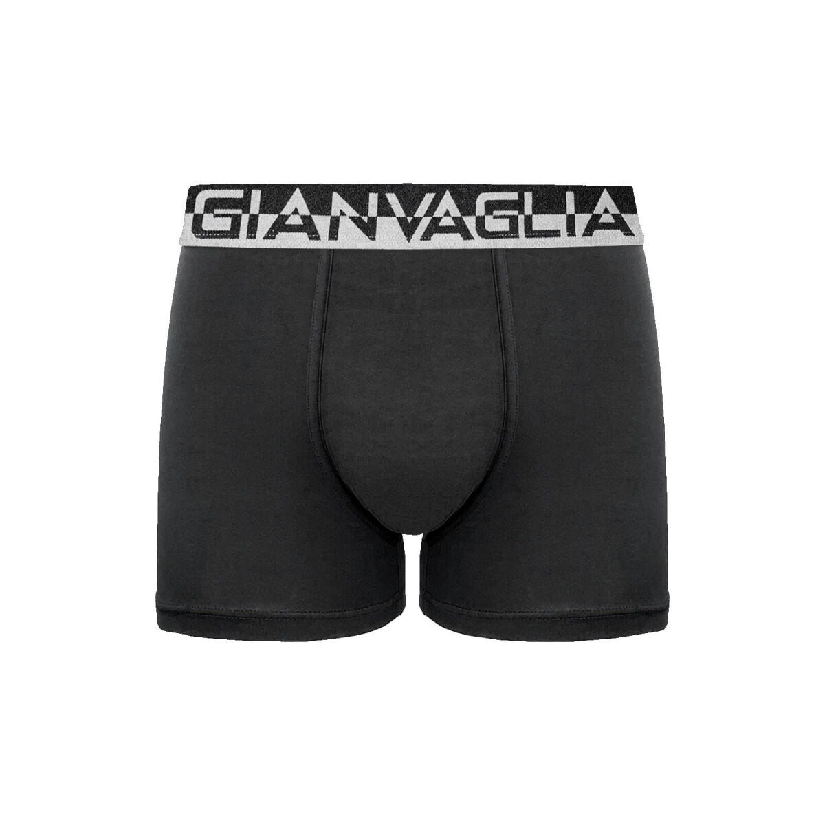 GIANVAGLIA Herren Boxershorts Schwarz 5er-Pack, Baumwolle, Stretch, Komfort, XXL – Ansicht 6