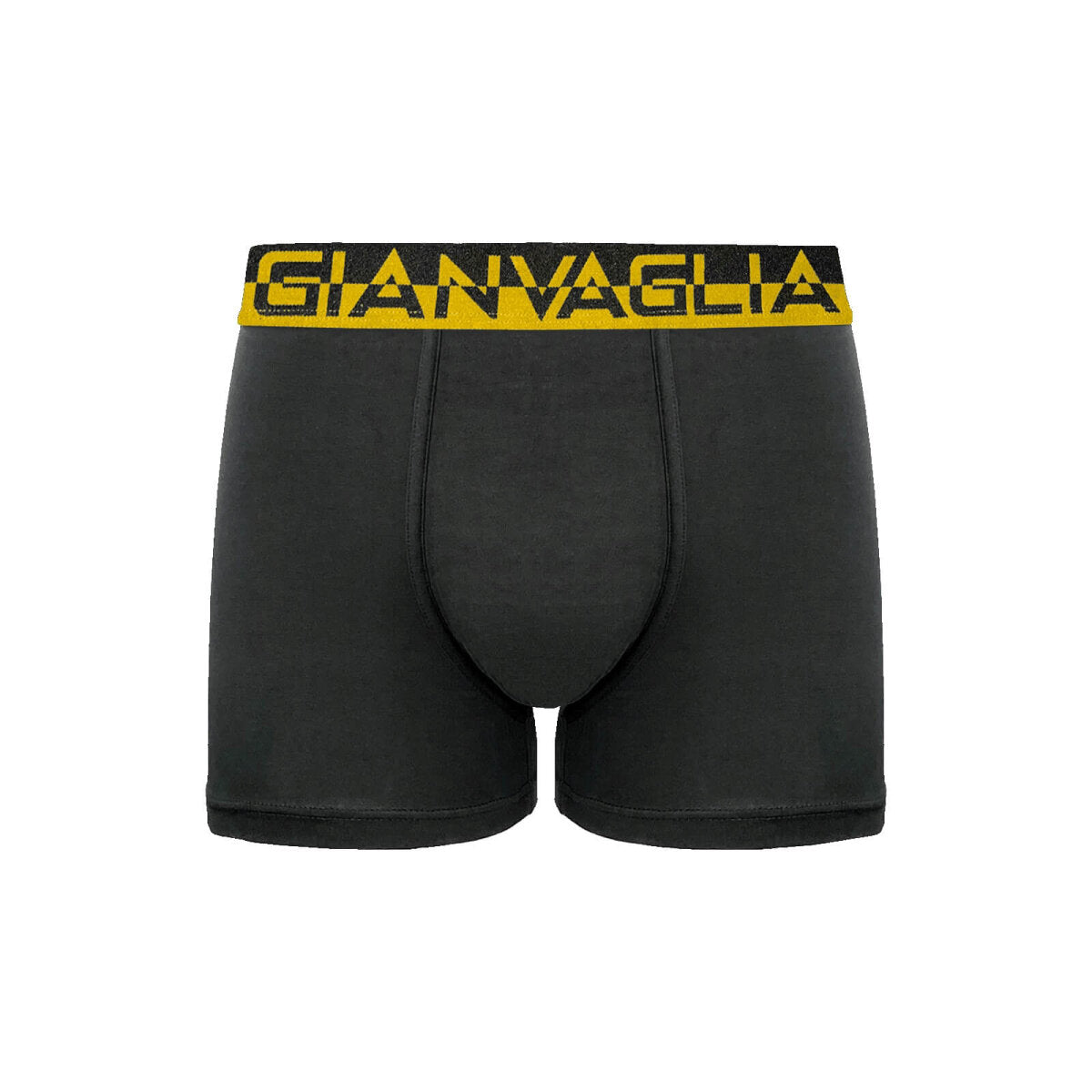 GIANVAGLIA Herren Boxershorts Schwarz 5er-Pack, Baumwolle, Stretch, Komfort, XXL – Ansicht 7