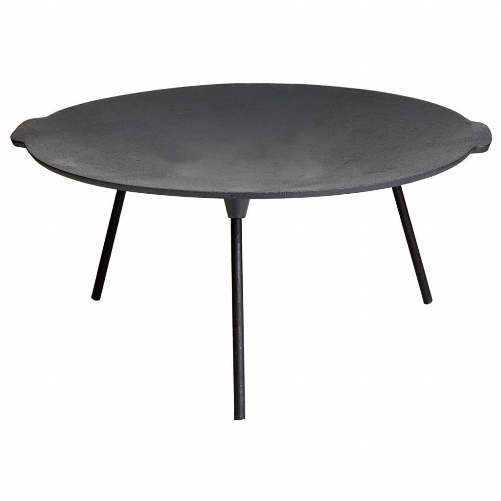 Hockerkocher-Set (klein) - ohne Zündsicherung - mit Gusseisengrillschale Ø 45 cm – Ansicht 4