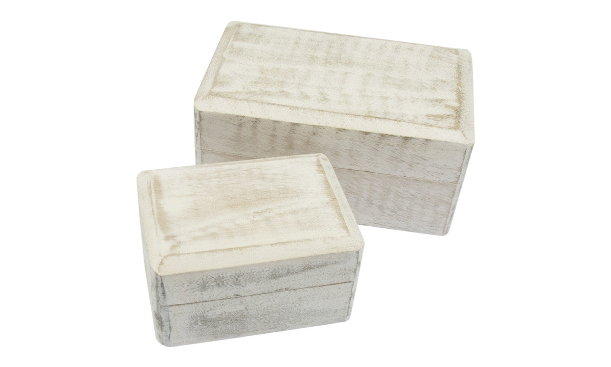 Holzbox weiß blanco – Ansicht 5