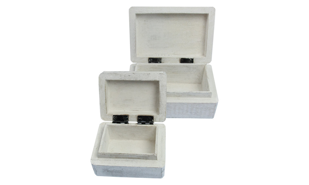 Holzbox weiß blanco – Ansicht 6