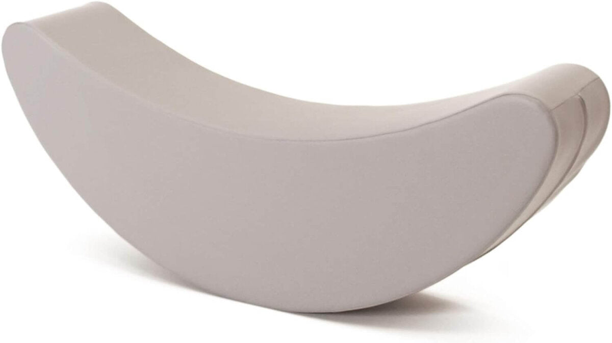 IGLU Rocker Banana (grey) Softbausteine Schaukelpferd Banane – Schaukeltier für Kinder & Babys