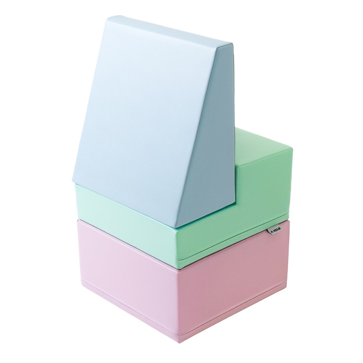 IGLU SET 27 Mini Corner Climber - Helle Pastellfarben - Schaumstoffbaustein SET für Kinder – Ansicht 5