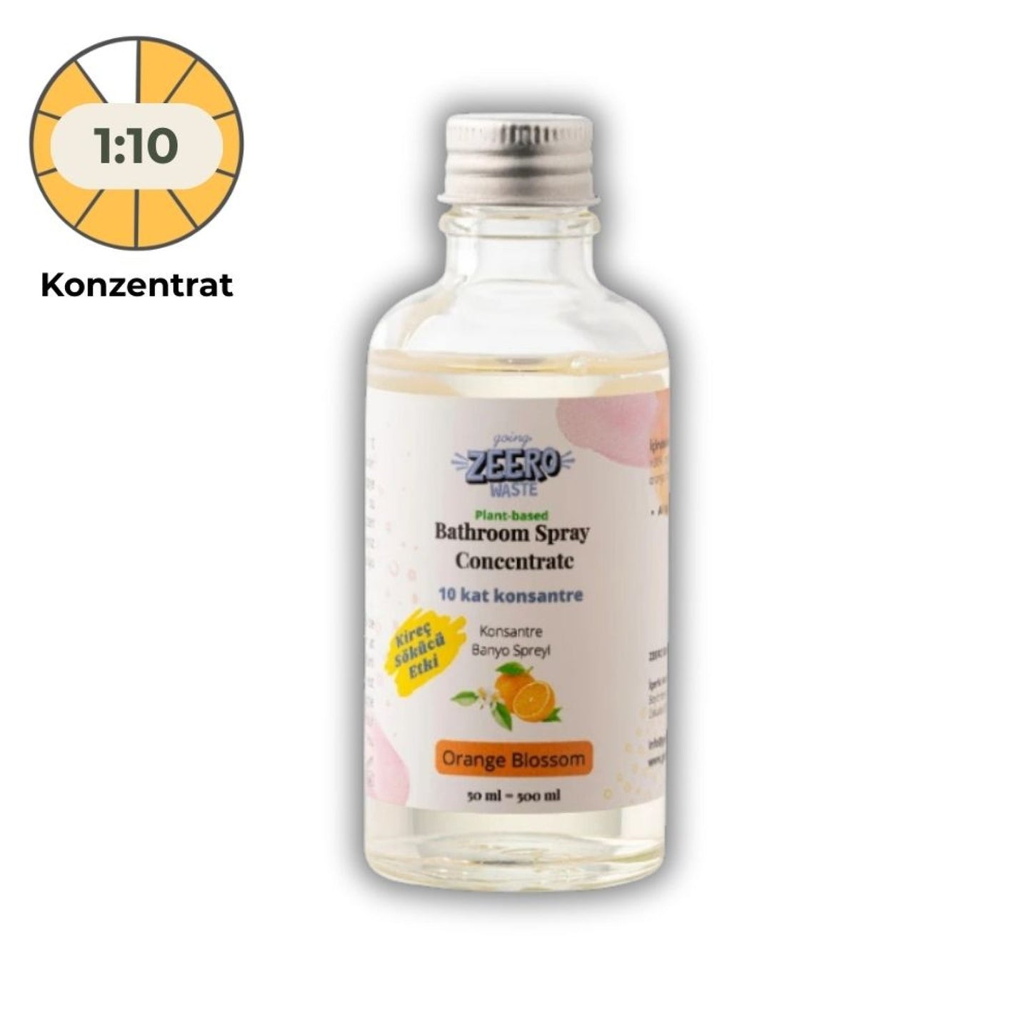 Badezimmer-Reinigungsspray Orangenbluete Superkonzentrat – cuelli
