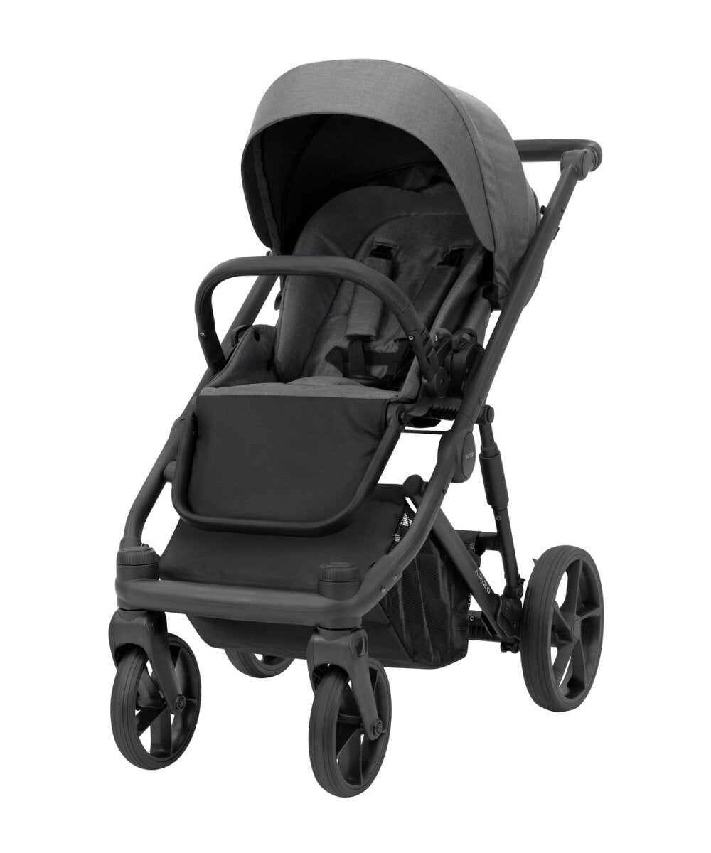 Kunert ARIZO 3in1 in Anthrazit/Graphit – Leichter Kinderwagen mit modernem Design – Ansicht 4