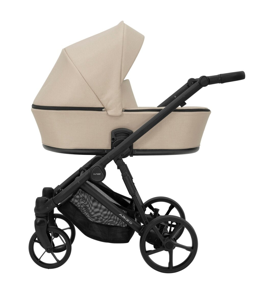 Kunert ARIZO 3in1 – Leichter Kinderwagen in Braun mit modernem Design – Ansicht 3