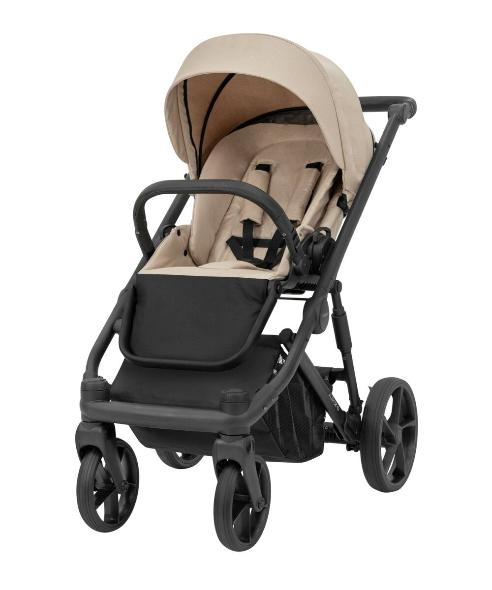 Kunert ARIZO 3in1 – Leichter Kinderwagen in Braun mit modernem Design – Ansicht 4