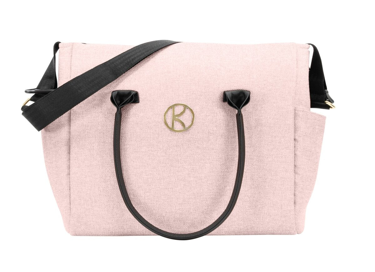 Kunert IVENTO 2in1 Kinderwagen in Rosa mit schwarzem Rahmen – Ansicht 4