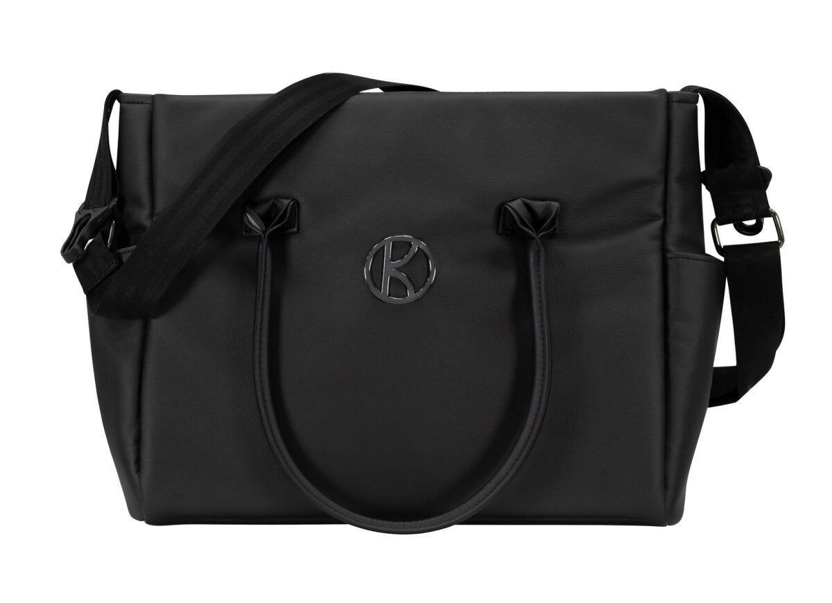 Kunert Ivento Premium 3in1 Kinderwagen in Anthrazit mit Goldrahmen und Zubehör – Ansicht 4
