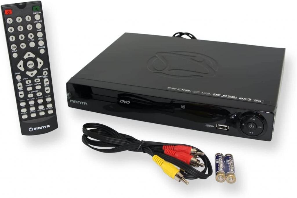 Manta DVD072 Emperor Basic HDMI DVD & CD Player, Videoplayer mit USB Anschluss – Ansicht 4
