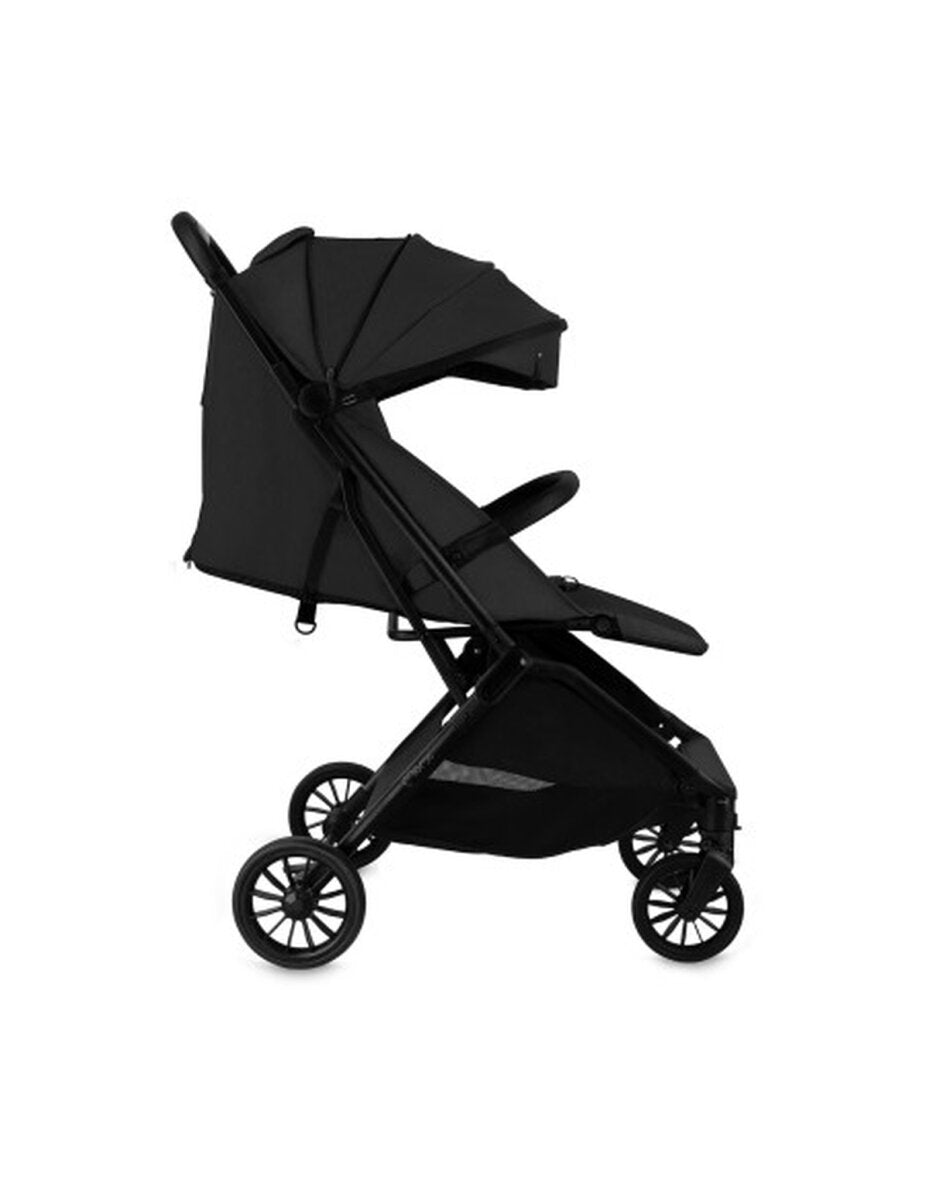 MoMi ANDREA Kinderwagen in Grau mit automatischem Klappmechanismus – Ansicht 3