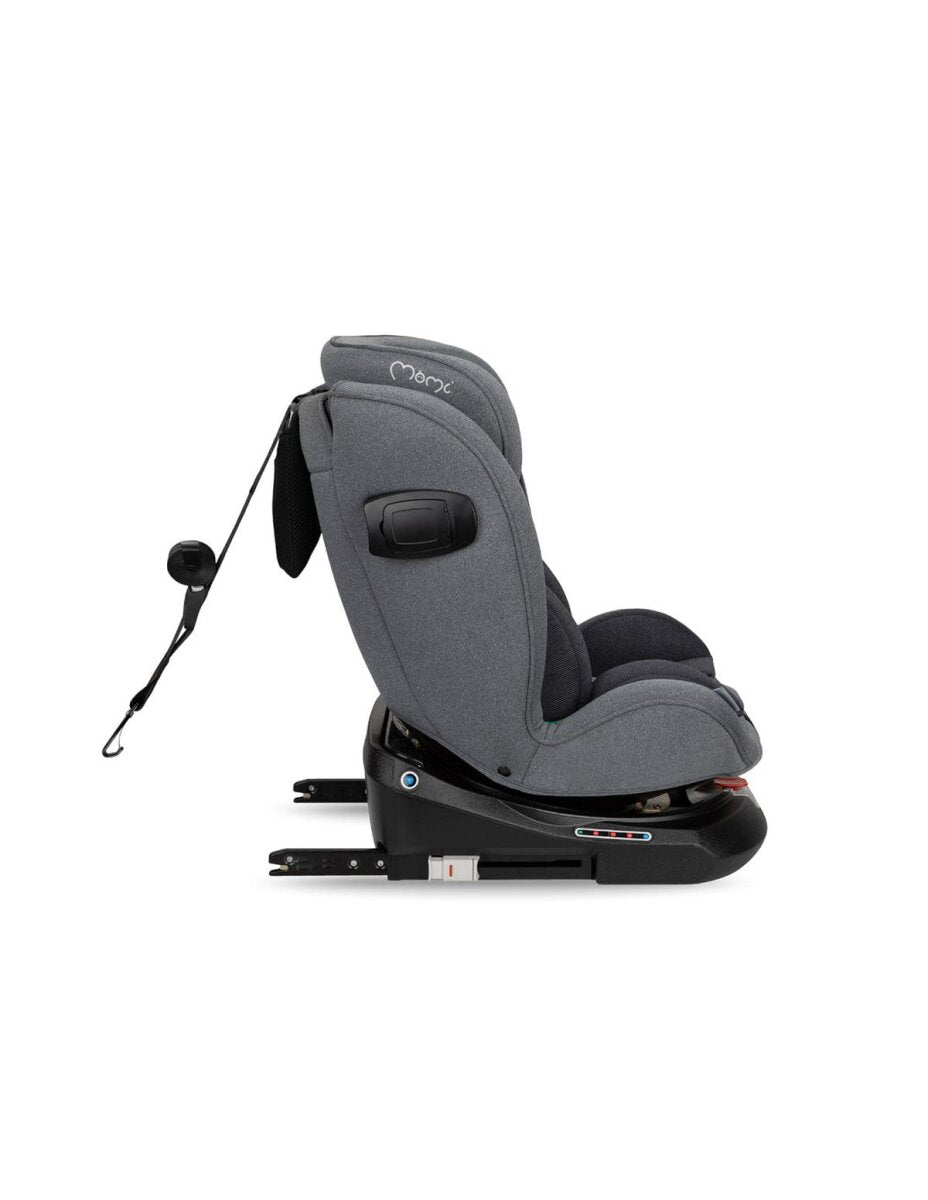 MoMi EMI Drehbarer Kindersitz für Kinder von 40 bis 150 cm, Grau – Ansicht 3