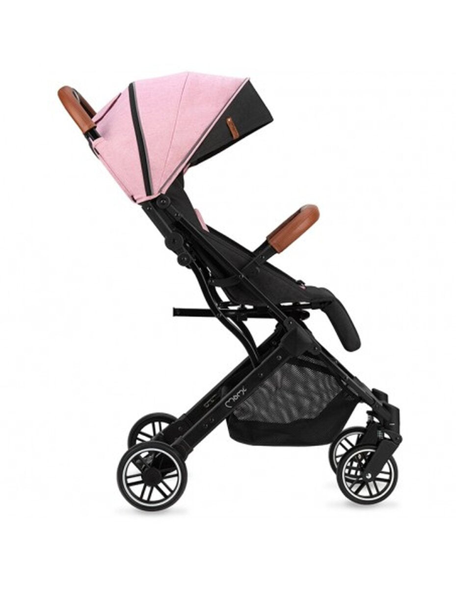 MoMi ESTELLE Buggy in Pink - leicht, wendig, kompakt und verstellbar – Ansicht 2