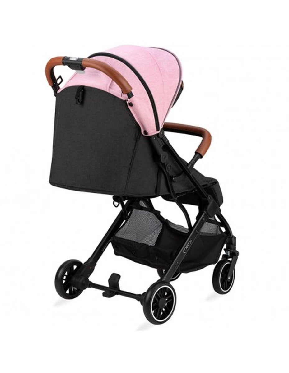 MoMi ESTELLE Buggy in Pink - leicht, wendig, kompakt und verstellbar – Ansicht 3