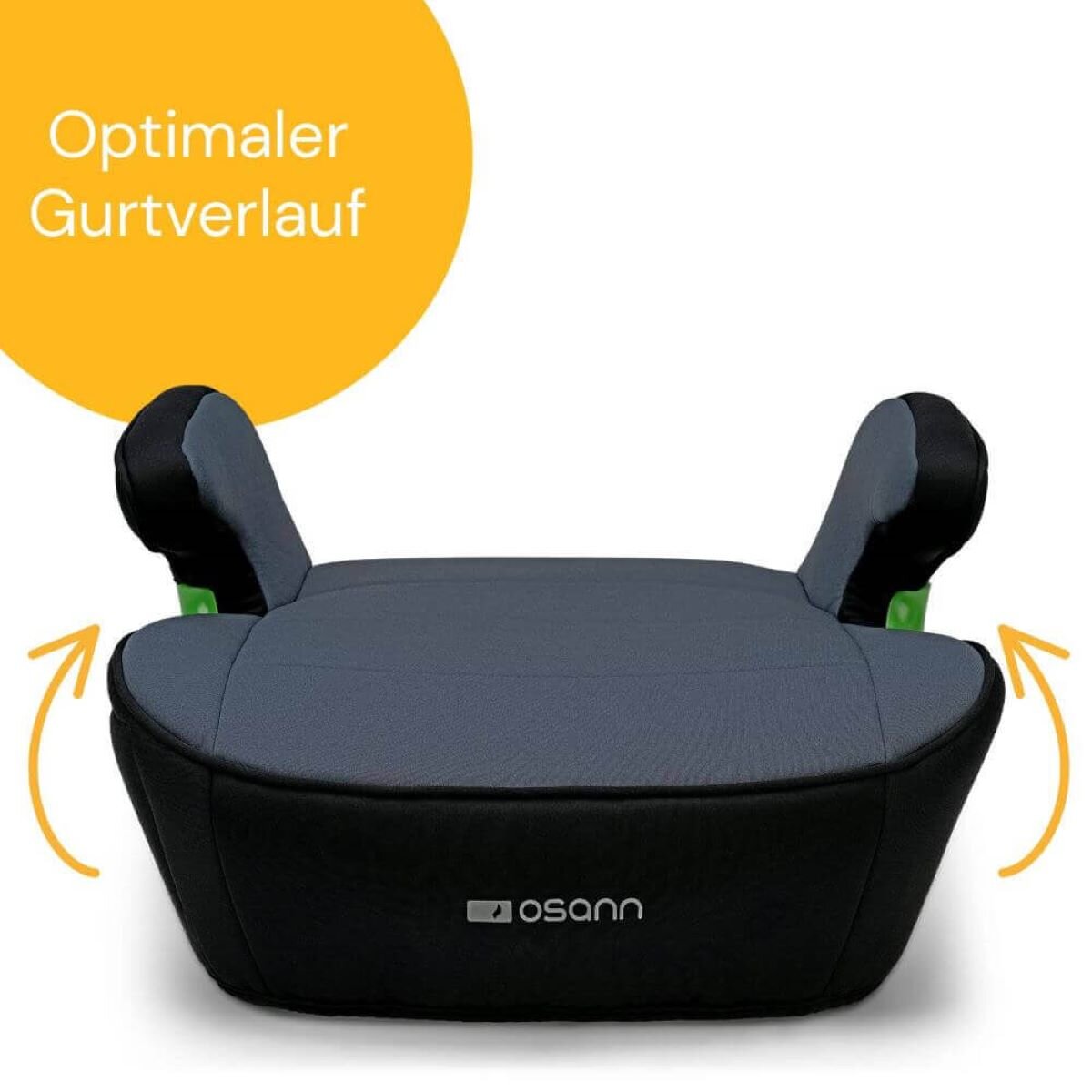 Osann Junior Gurtfix i-Size Sitzerhöhung 126–150 cm – Nero – Ansicht 4