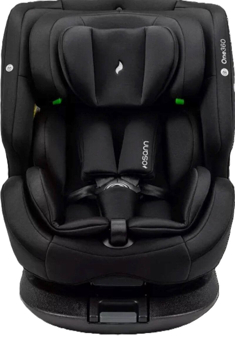 Osann One360 Kindersitz 40–150 cm – drehbarer Reboarder mit Isofix & Top-Tether, i-Size Autositz, All Black – Ansicht 2