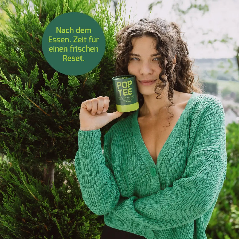 Pure Wellness - Mate & Minze | Bio-Tee – POP TEE – Ansicht 6