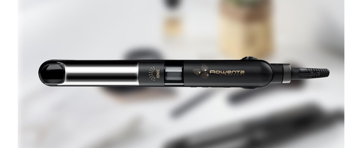 Rowenta SF4210 Liss & Curl 2-in-1 Haarglätter – Glättet & Lockt, Ionen-System, Keramikplatten, – Ansicht 7