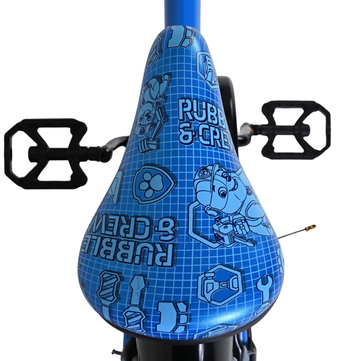 Rubble & Crew Kinderfahrrad - Jungen - 16 Zoll - Blau - Zwei Handbremsen – Ansicht 4