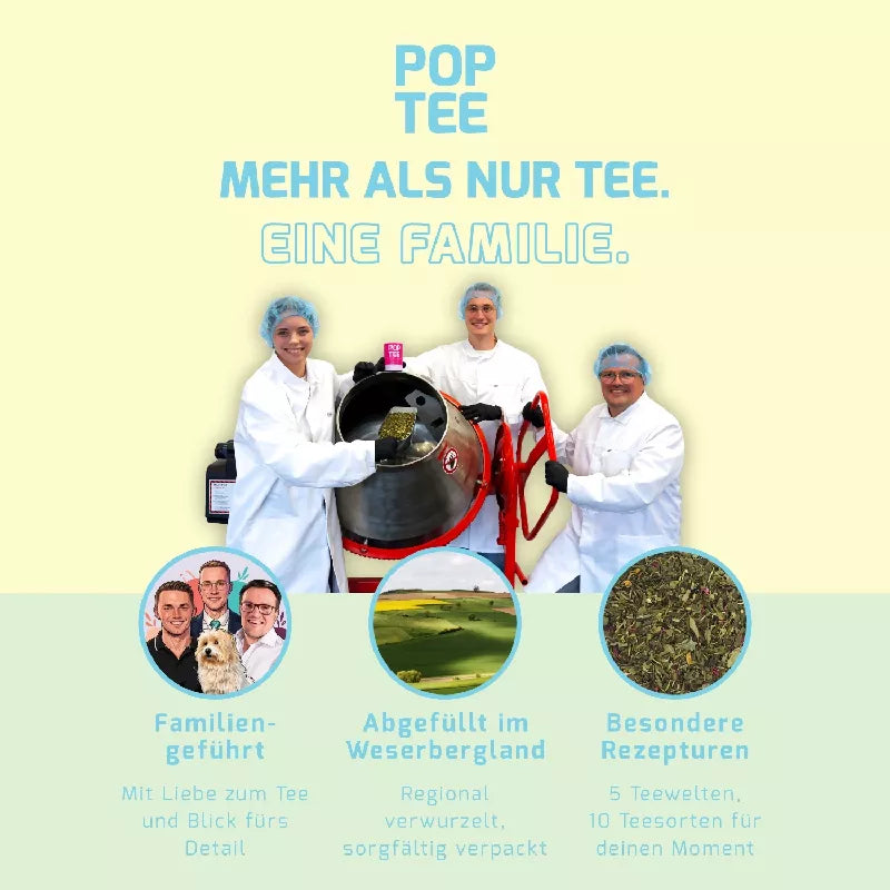 Fresh Mind - Ingwer Lavendel | Bio-Tee – POP TEE – Ansicht 5