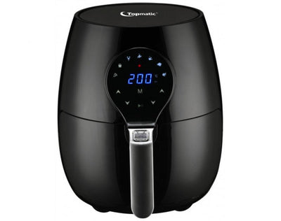 Topmatic Heißluft-Fritteuse 3,5L AF-1450D 1450W 7 Programme LCD Display