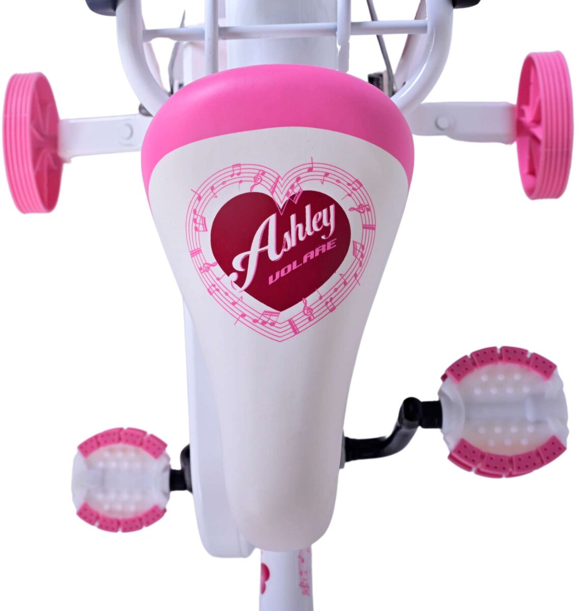 Volare Ashley Kinderfahrrad - Mädchen - 14 Zoll - Weiß – Ansicht 5