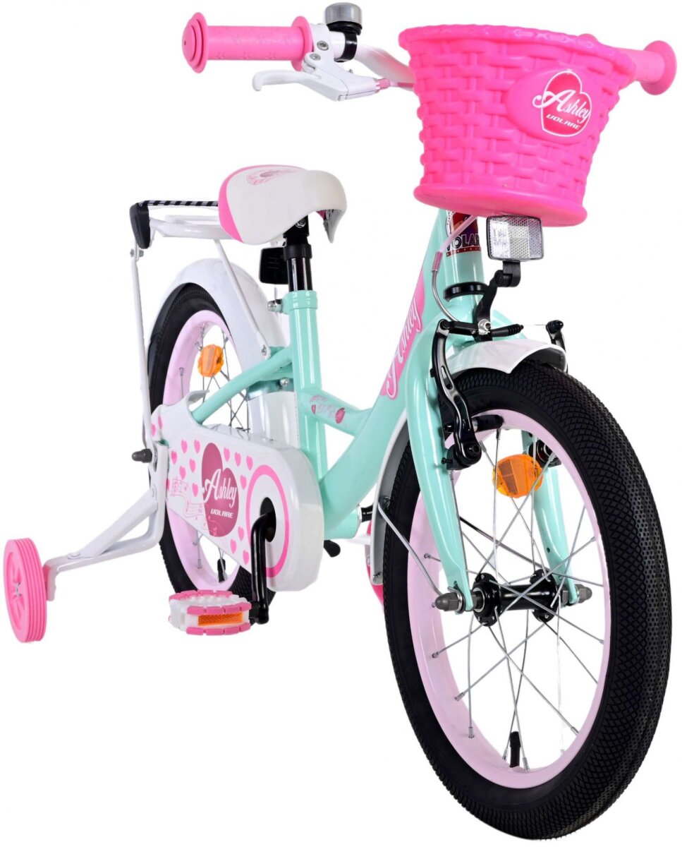 Volare Ashley Kinderfahrrad - Mädchen - 16 Zoll - Grün – Ansicht 6