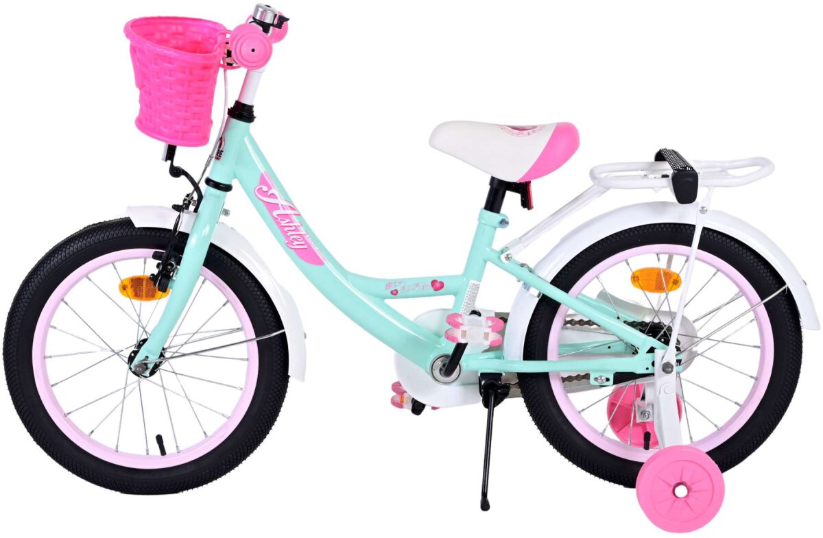 Volare Ashley Kinderfahrrad - Mädchen - 16 Zoll - Grün – Ansicht 7