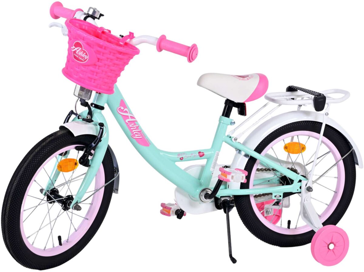 Volare Ashley Kinderfahrrad - Mädchen - 16 Zoll - Grün – Ansicht 8