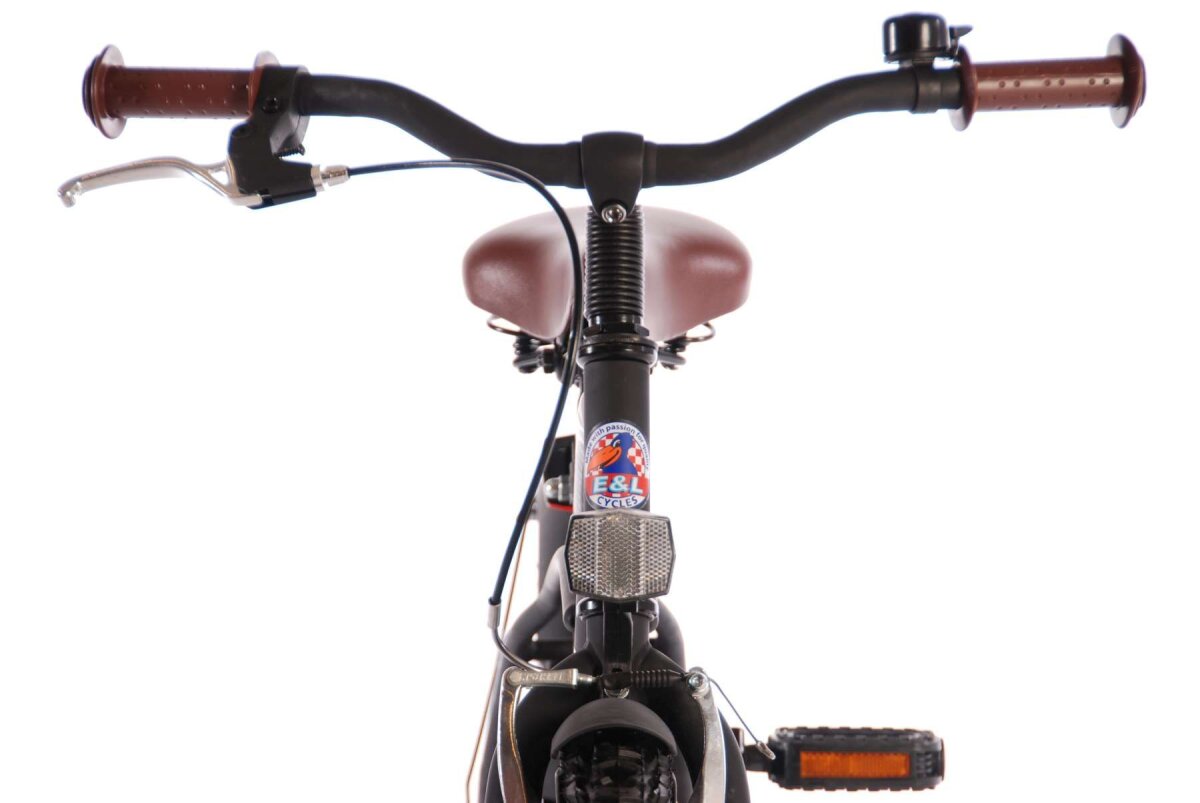 Volare Black Cruiser Kinderfahrrad - Jungen - 18 Zoll - Schwarz - 95% zusammengebaut – Ansicht 4